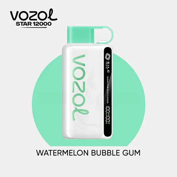 Vozol Star 12000 Watermelon Bubble Gum Vozol Star 12000 Watermelon Bubble Gum