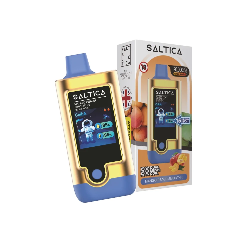 Saltica 20000 Puff Mango Peach Smoothie - Görsel 1